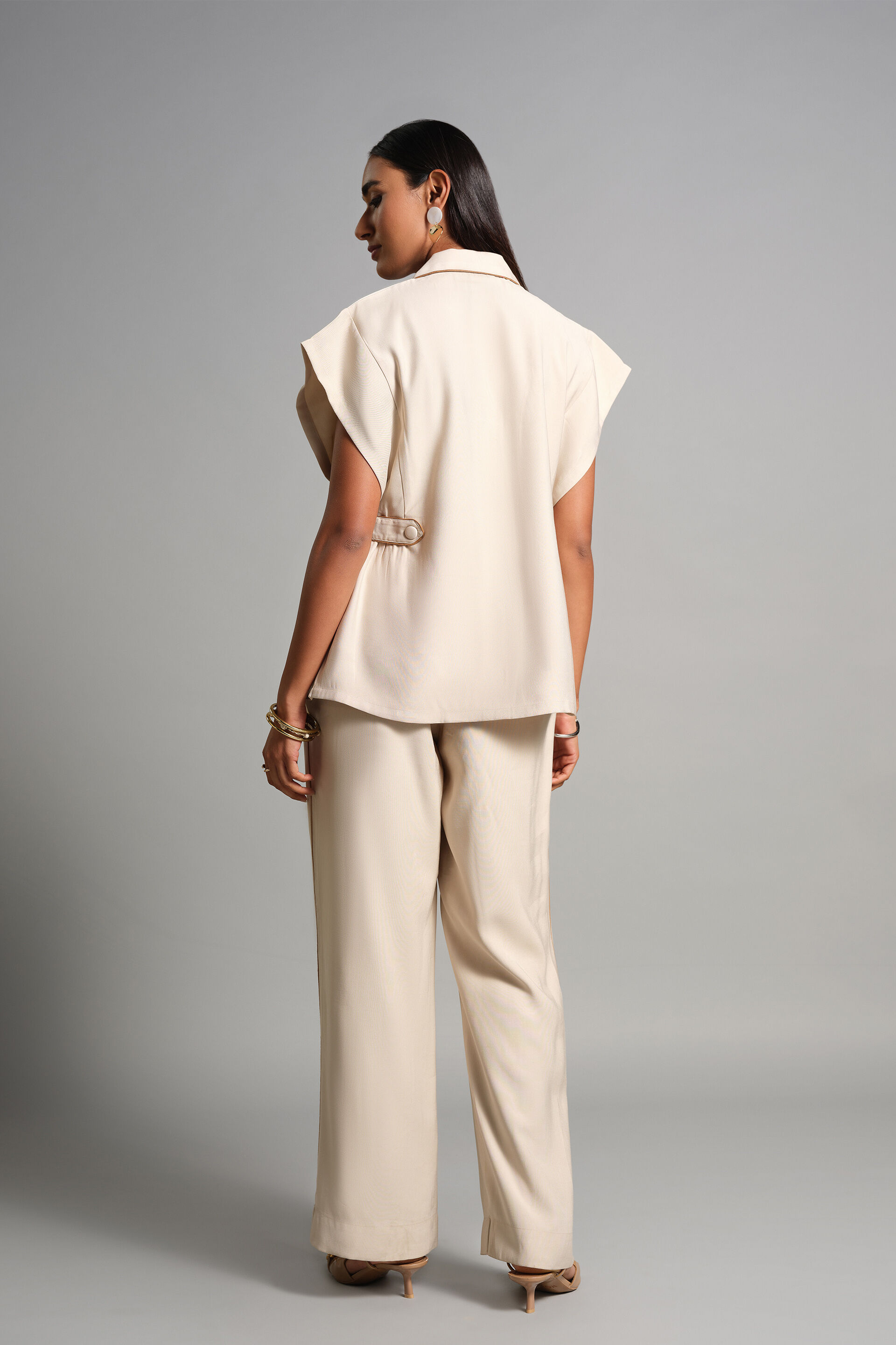 Delja Co-ord, Beige, image 5